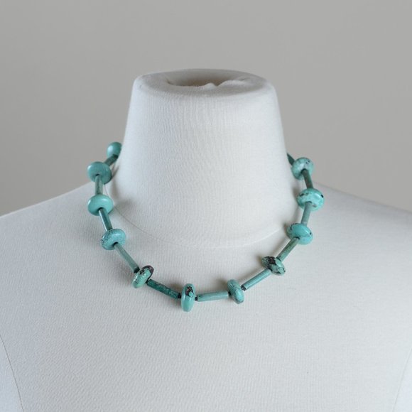 Vintage Turquoise Necklace - Picture 4 of 11